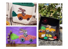 Stickdatei - Flitzehase Fransenappli